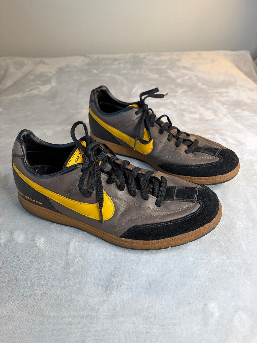 Vintage 2005 Nike Tiempo World Cup Downing Stadium Midnight Fog Black Men's 13